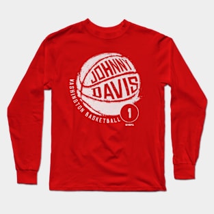 Johnny Davis Washington Basketball Long Sleeve T-Shirt